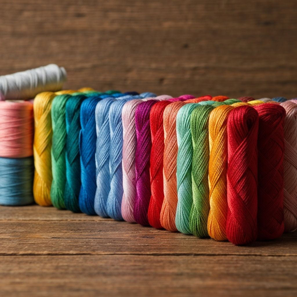 Set de Hilos de Algodón