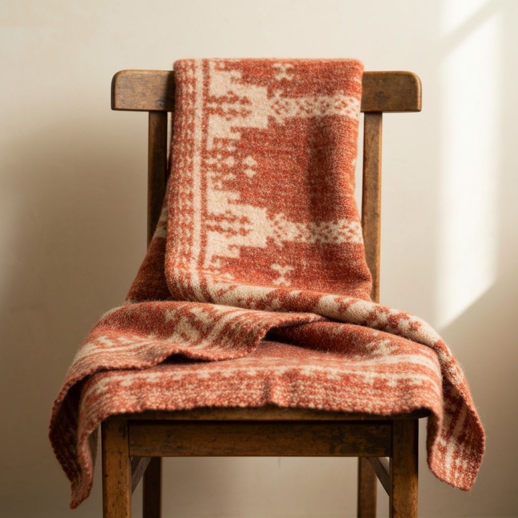 Manta de Lana Artesanal